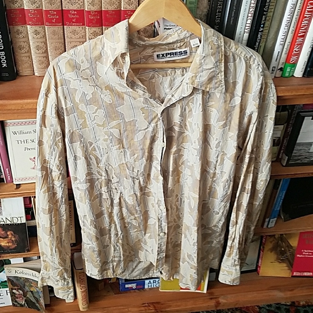 Circa 1990 Badass Express button down